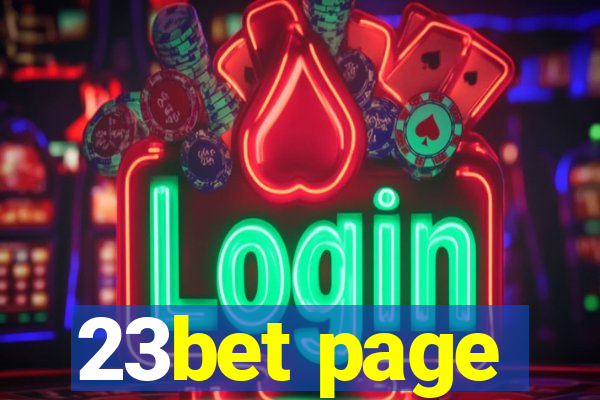 23bet page